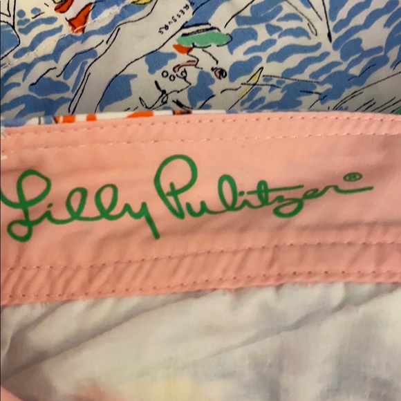 Lilly Pulitzer Lets Get Nauti Callahan Shorts 8 - Picture 4 of 5